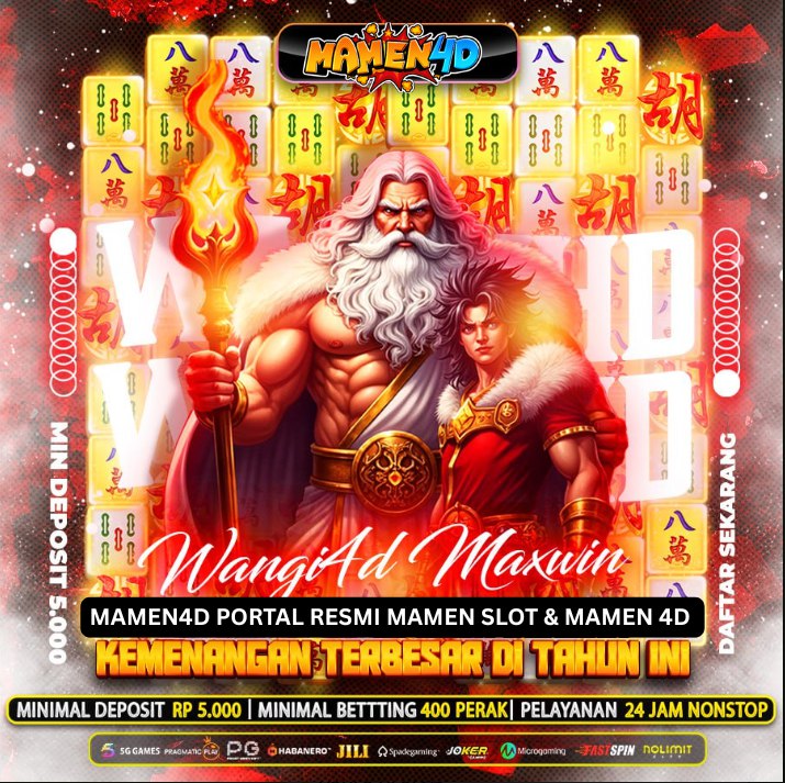 Mamen4d: Platform Game Gacor & Terpercaya | Togel, Slot, Casino
